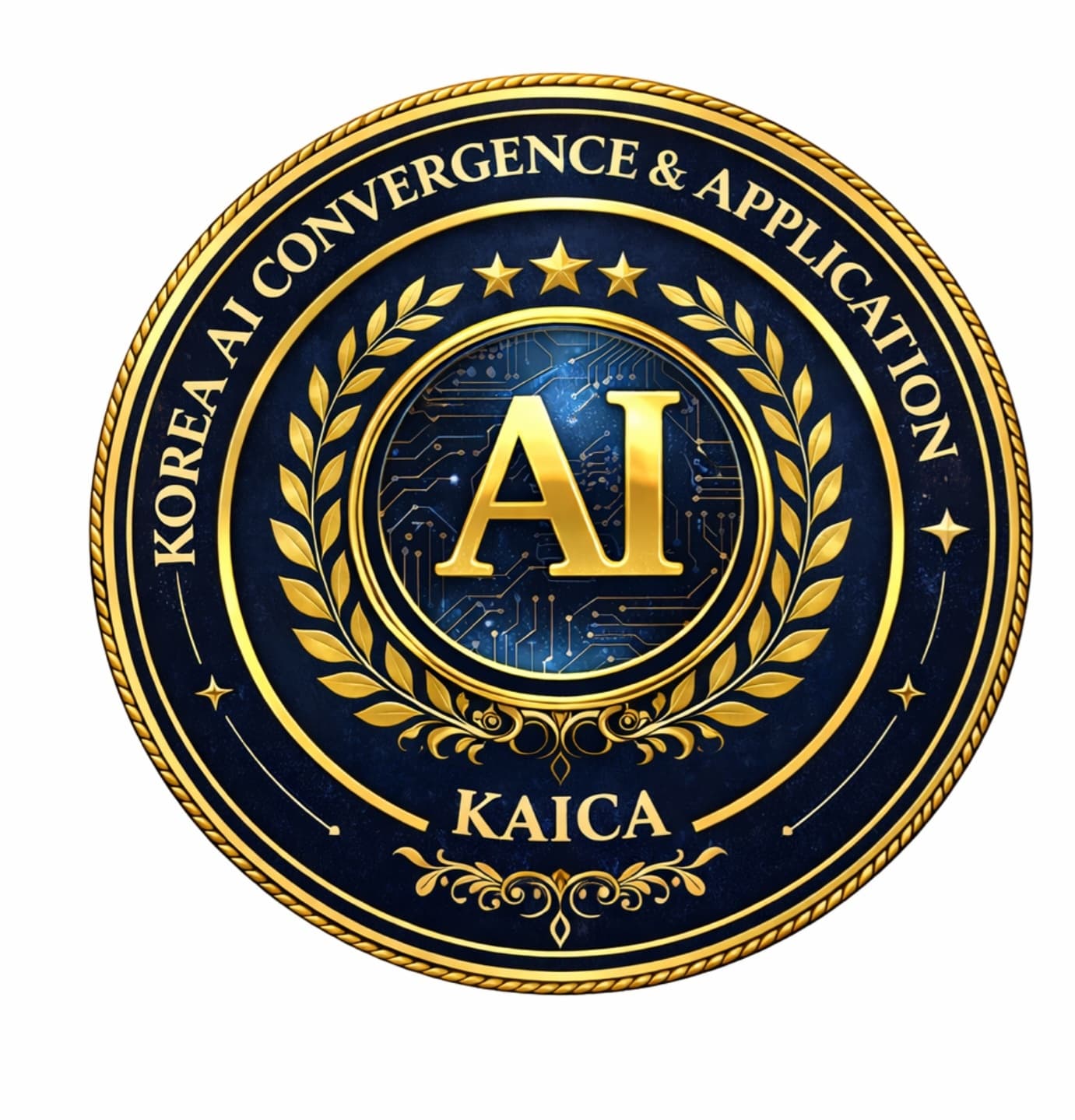 한국AI융합활용협회 공식 로고